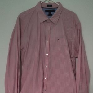 Tommy Hilfiger fitted X large Dress shirt 48 chest